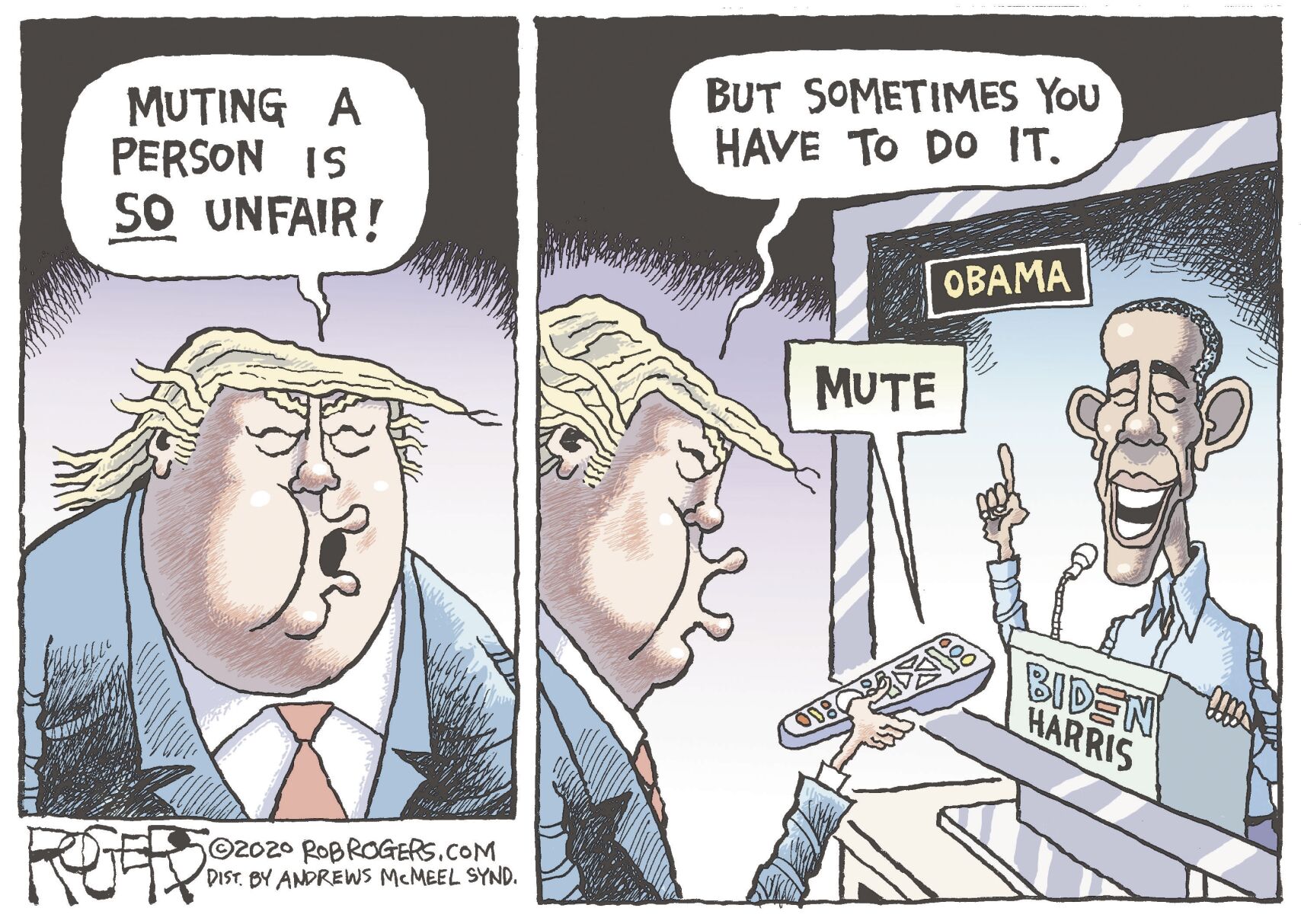 The latest editorial cartoon